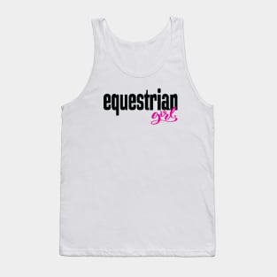 Equestrian Girl Tank Top